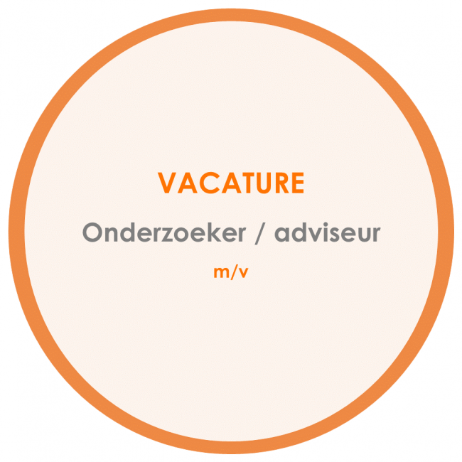 Plaatje vacature onderzoekr adviseur