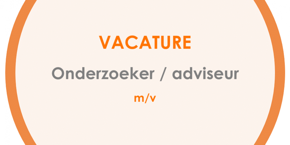 Plaatje vacature onderzoekr adviseur