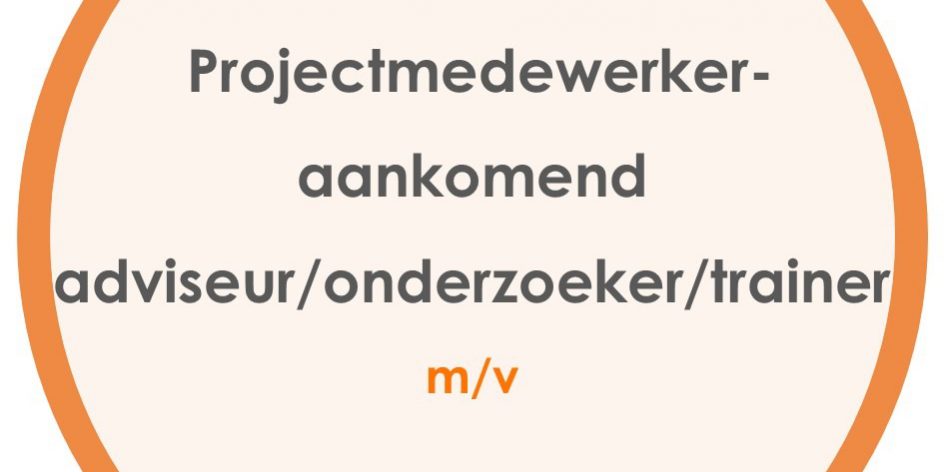 vacature projectmedewerker