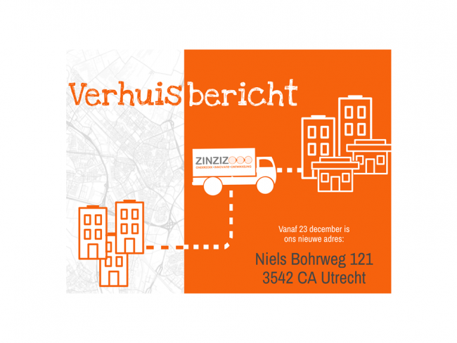 Verhuisbericht ZINZIZ