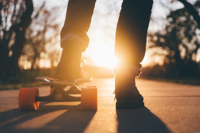 Foto skateboard bericht IGM beweeggedrag