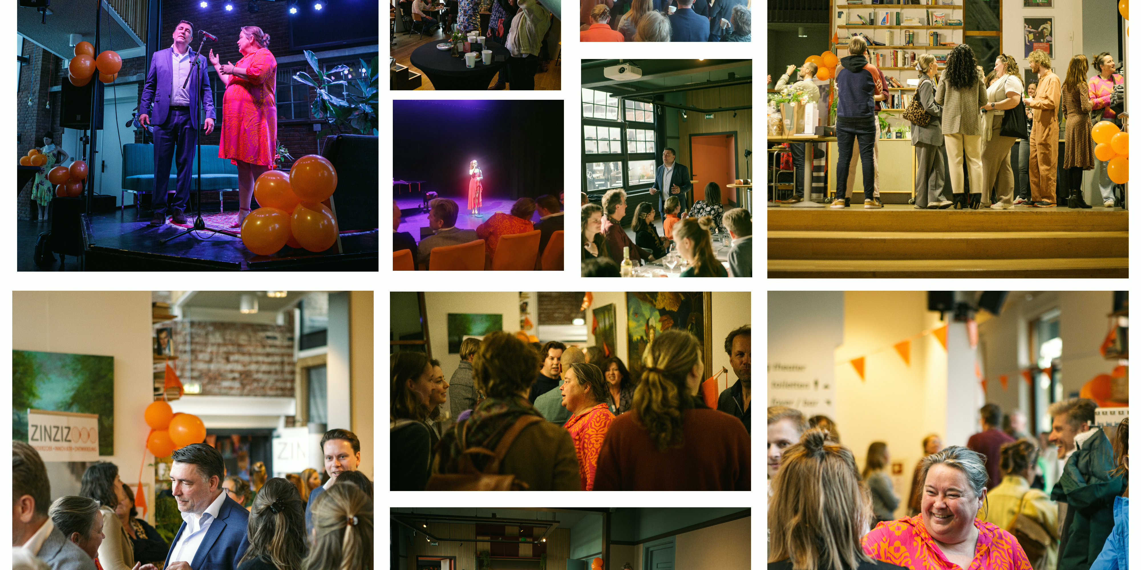 collage ZINZIZ 10 jaar