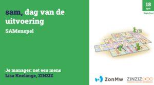 ZINZIZ aanwezig met twee workshops op dag van de uitvoering SAM