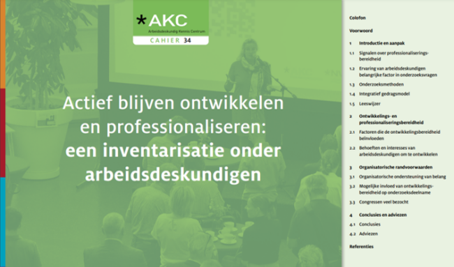 Cahier Actief ontwikkelen